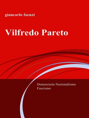 cover image of Vilfredo Pareto